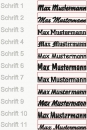 Schriftmuster